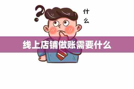 线上店铺做账需要什么
