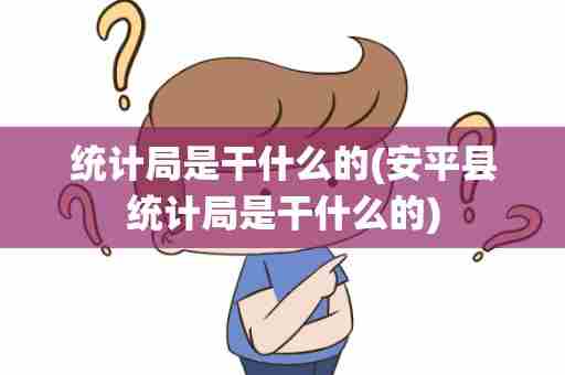 统计局是干什么的(安平县统计局是干什么的)