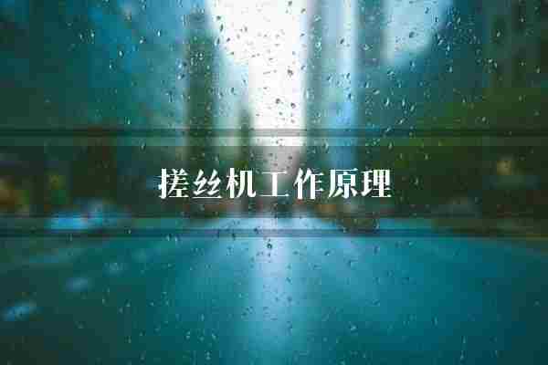 搓丝机工作原理(细丝机器食品)