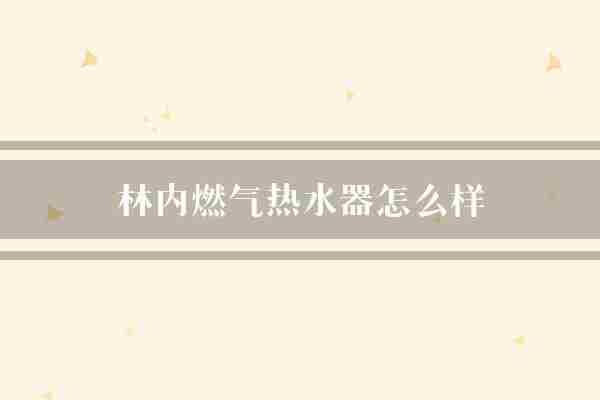 林内燃气热水器怎么样(林内燃气热水器消费者)