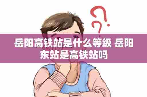 岳阳高铁站是什么等级 岳阳东站是高铁站吗