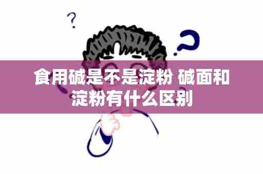 食用碱是不是淀粉 碱面和淀粉有什么区别