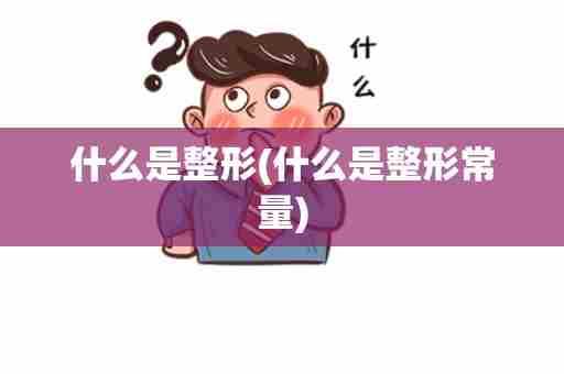 什么是整形(什么是整形常量)