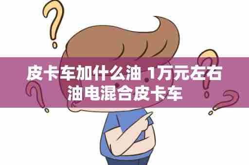 皮卡车加什么油 1万元左右油电混合皮卡车