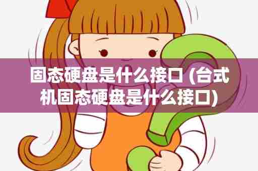 固态硬盘是什么接口 (台式机固态硬盘是什么接口)