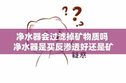 净水器会过滤掉矿物质吗 净水器是买反渗透好还是矿物质好