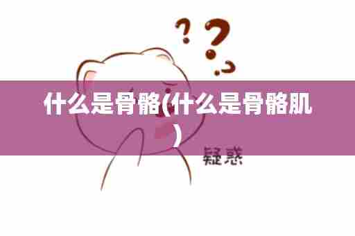 什么是骨骼(什么是骨骼肌)