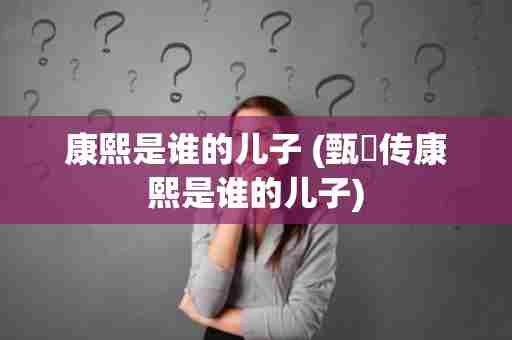 康熙是谁的儿子 (甄嬛传康熙是谁的儿子)
